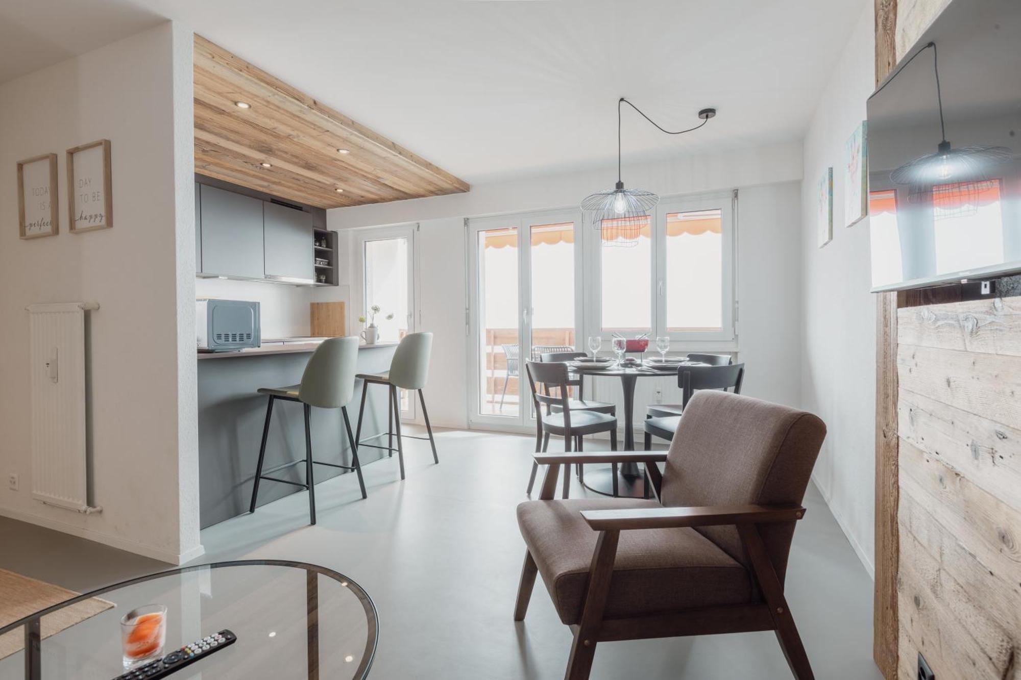 Magnifique Appartement Proche Du Centre Кранс Монтана Екстериор снимка